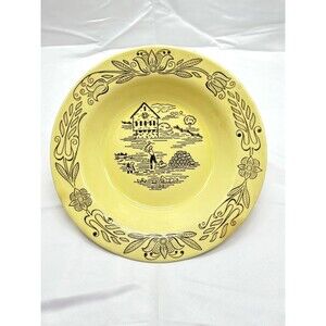 Vintage Bucks County by Royal China Serving Bowl 9" Made in USA READ